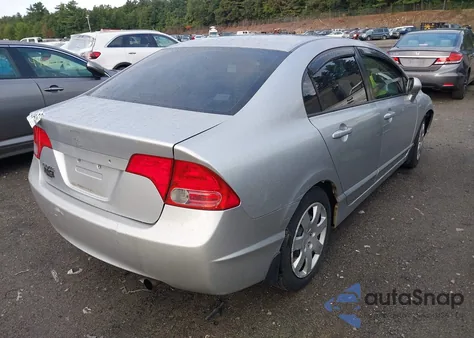 2008 Honda Civic Lx z USA, uszkodzony, nr VIN 2HGFA16508H326650